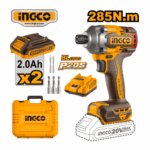 ATORNILLADOR DE IMPACTO DE 285NM 1/4" + 2BAT 2.0AH + CARGADOR - #CIRLI2028