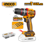 SET 3PZ ROTOMARTILLO 4.5J + TALADRO 66NM + LLAVE IMPACTO 400NM + ACCESORIOS - #CKLI20638 - Imagen 4