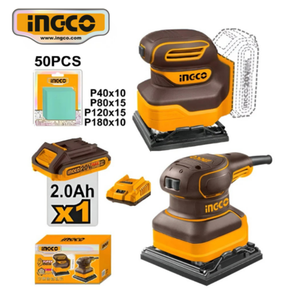 KIT LIJADORA ELÉCTRICA + LIJADORA 20V - #COSLI240582