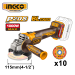 KIT 3PZ ROTOMARTILLO 2.5J + TALADRO PERCUTOR 66NM + ESMERIL 4 1/2" - #COSLI241198 - Imagen 4