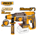 KIT 3PZ ROTOMARTILLO 2.5J + TALADRO PERCUTOR 66NM + ESMERIL 4 1/2" - #COSLI241198 - Imagen 2