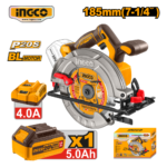 SIERRA CIRCULAR 20V 7 1/4" + 01 BATERÍA 5.0AH + CARGADOR - #CSLI18513