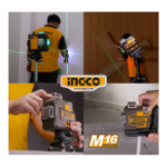 NIVEL LÁSER VERDE 3D 12LÍNEAS + ACCESORIOS - #HLL301201 - Imagen 2