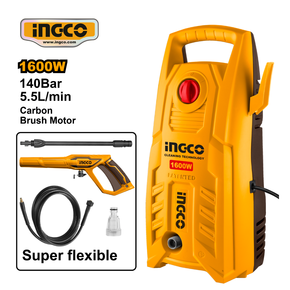 HPWR16008 WEB HIDROLAVADORA ALTA PRESIÓN 1600W - #HPWR16008 - Imagen 1