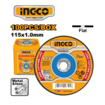 DISCOS CORTE METAL 4.1/2" (100un.) - #MCD10115100