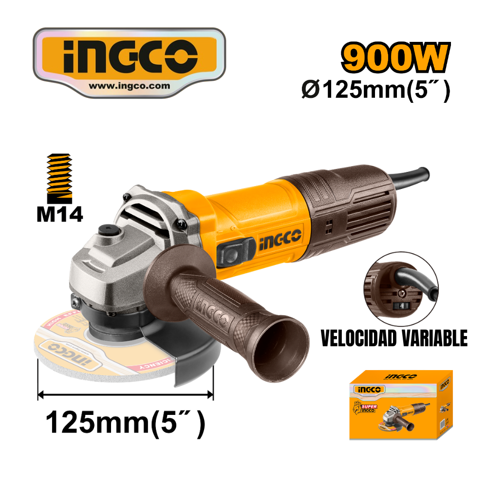 AG900285 web ESMERIL VELOCIDAD VARIABLE 4.1/2" DE 900W - #AG900285 - Imagen 1