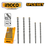 SET 5 BROCAS PARA CONCRETO SDS PLUS - #AKD2052