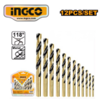 SET 12 BROCAS HSS PARA METAL - #AKDB1125