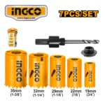 JUEGO 7PZ DE SIERRA COPA BIMETÁLICA - #AKH0071