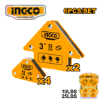 SET 6 ESCUADRAS MAGNÉTICAS - #AMWH6001