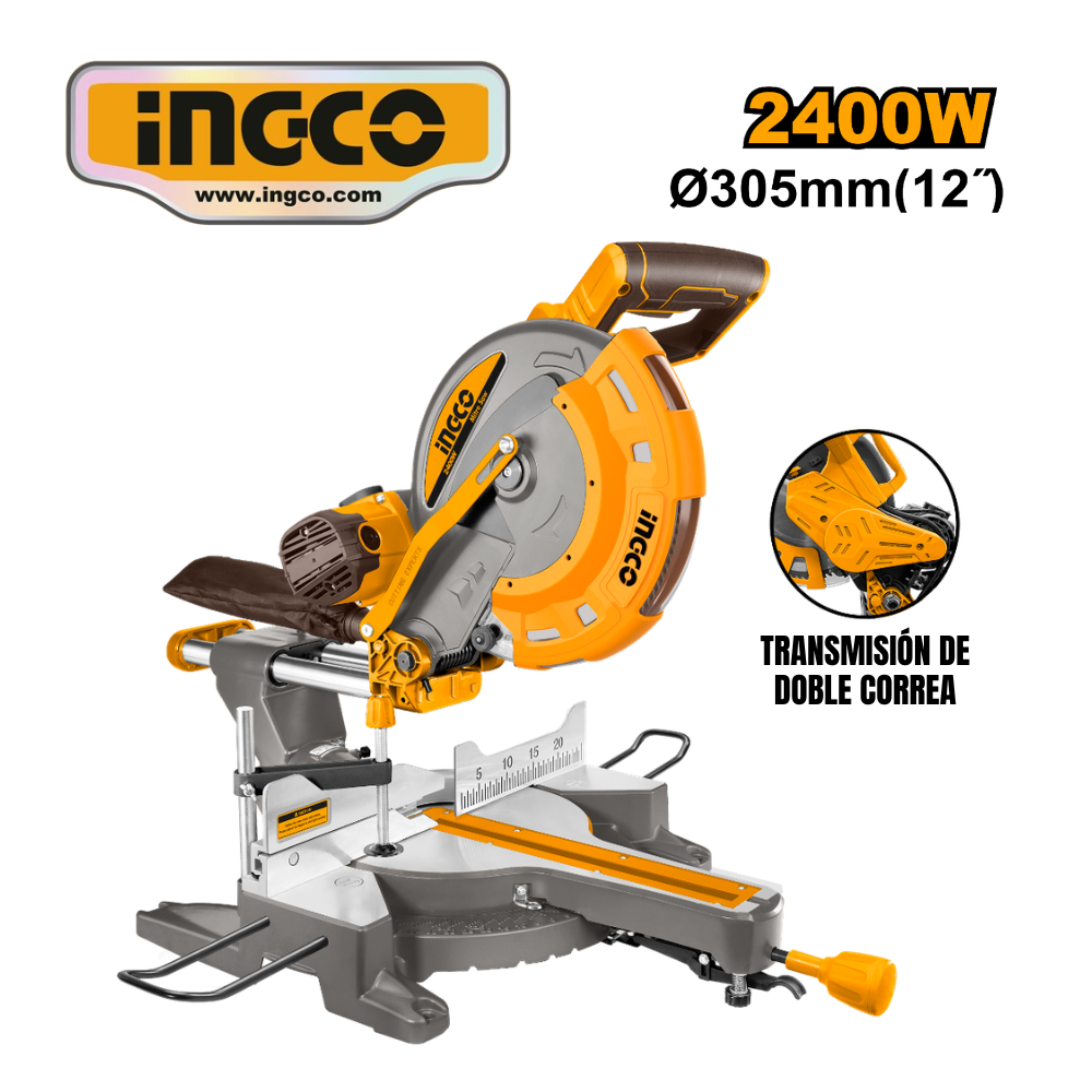 BM2S24007 WEB INGLETEADORA TELESCOPICA 12" 2400W - #BM2S24007 - Imagen 1