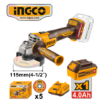 ESMERIL 900W + BATERÍA 4.0AH + 5 DISCOS + CARGADOR - #CAGLI261521