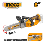 MINI MOTOSIERRA 20V 8" + SIN BATERÍA/CARGADOR - #CGSLI2085