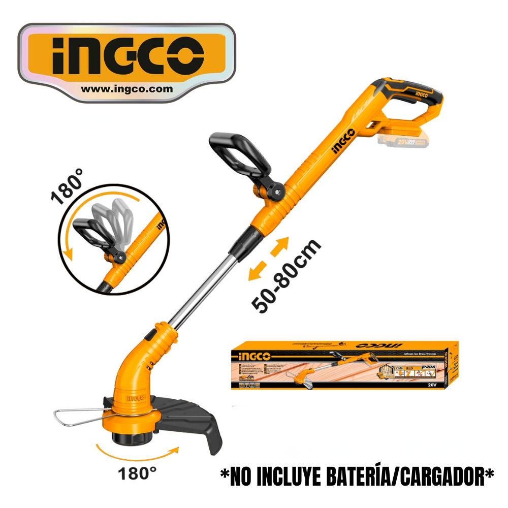 CGTLI20018 web BORDEADORA DE CÉSPED 20V SIN BATERÍA/CARGADOR - #CGTLI20018 - Imagen 1