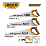 SET 3 SERRUCHOS DE CARPINTERO 16",18" Y 20" - #COS23093