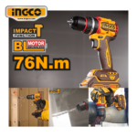 KIT 20V ATORNILLADOR 285NM+TALADRO PERCUTOR 76NM+ SOPLADORA - #COSLI250182 - Imagen 4