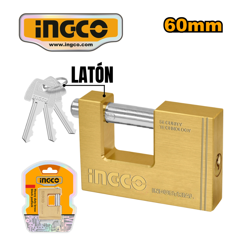 DBBPL0602 WEB CANDADO ANTICIZALLA 60MM - #DBBPL0602 - Imagen 1