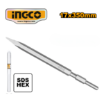 CINCEL HEX PUNTA AGUDA 17x350MM - #DBC0513501