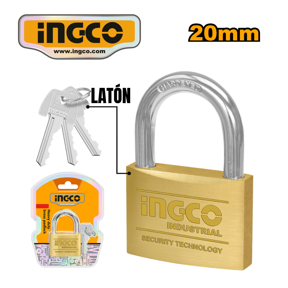 DBPL0202 web CANDADO 20MM - #DBPL0202 - Imagen 1