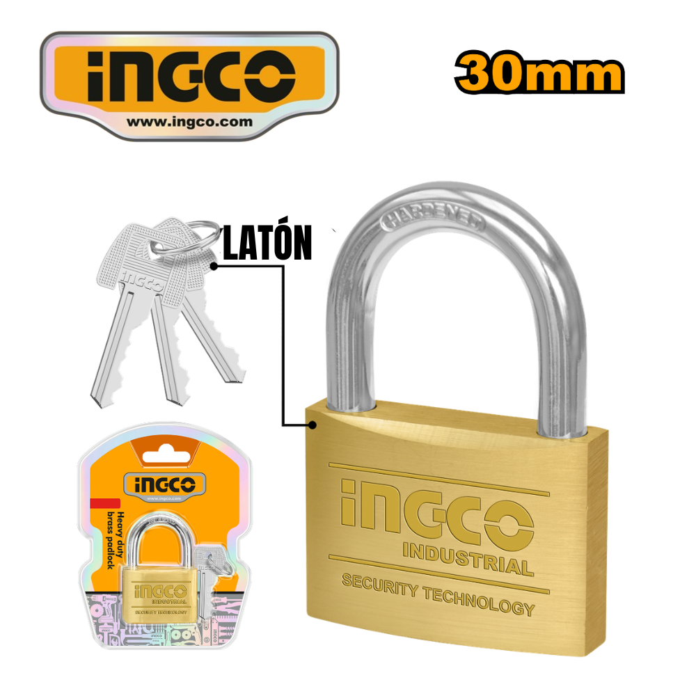 DBPL0302 web CANDADO 30MM - #DBPL0302 - Imagen 1