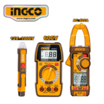 KIT 3PZ PROBADOR + MULTITESTER + PINZA AMPERIMÉTRICA - #DM3068