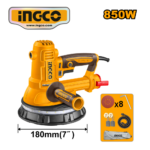 LIJADORA DE PARED 7" DE 850W - #DWS10508