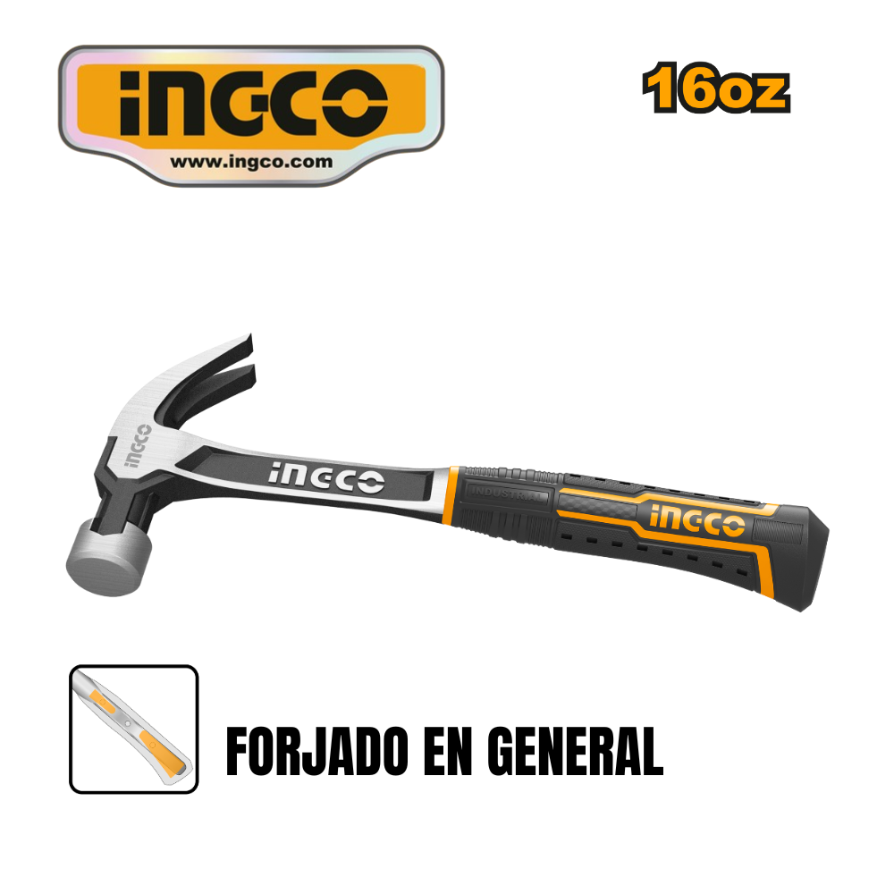 HCH8816 MARTILLO ANTIVIBRACIÓN 16oz - #HCH8816 - Imagen 1