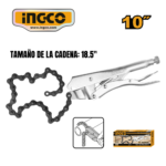 ALICATE PRESIÓN C/CADENA 10" - #HCLP0210