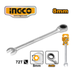 LLAVE COMBINADA RATCHET 8MM - #HCSPAR081