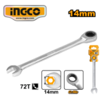 LLAVE COMBINADA RATCHET 14MM - #HCSPAR141