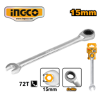 LLAVE COMBINADA RATCHET 15MM - #HCSPAR151