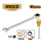 LLAVE COMBINADA RATCHET 19MM - #HCSPAR191