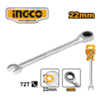 LLAVE COMBINADA RATCHET 22MM - #HCSPAR221