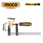 PRENSA "F" DE 250MM - #HFC020503