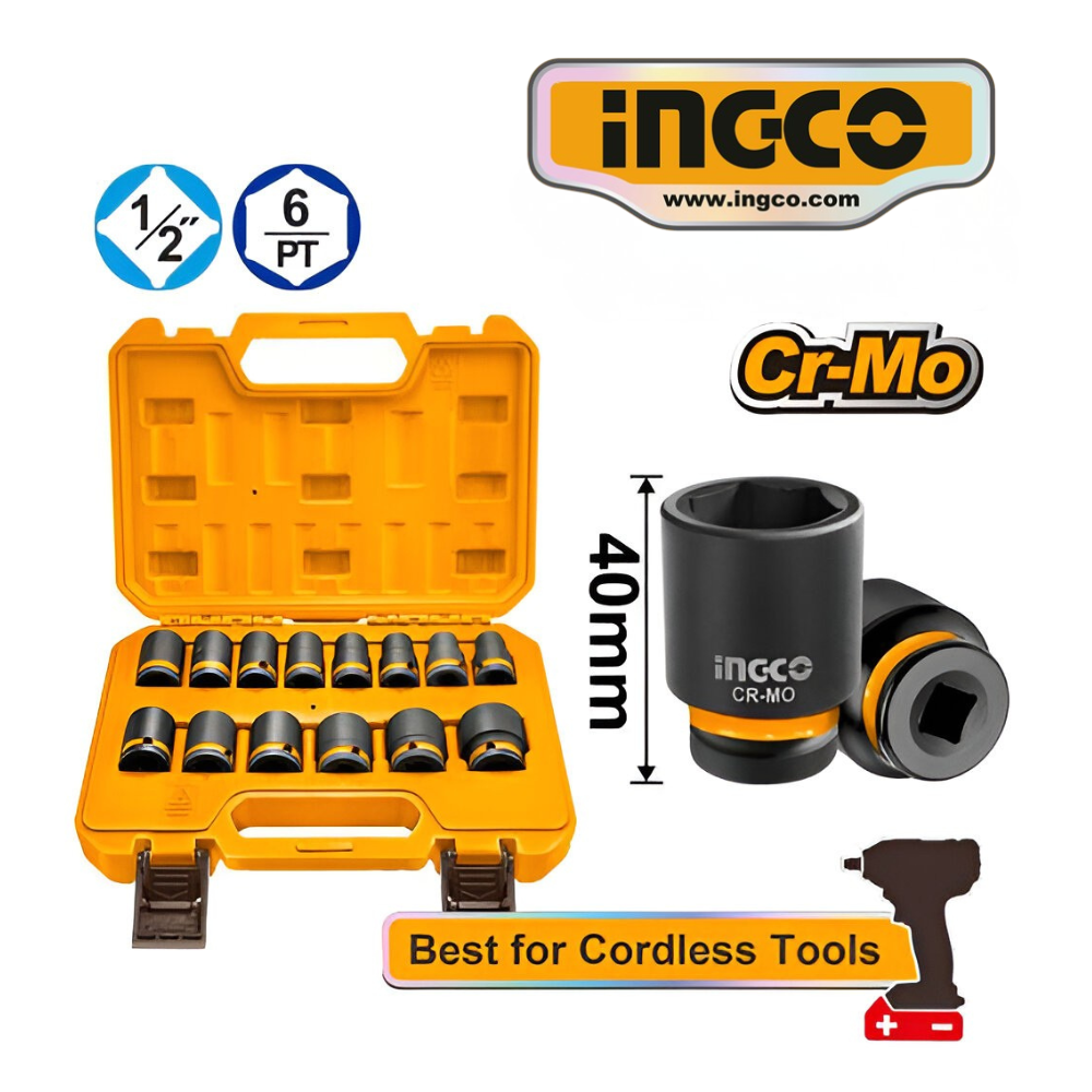 HIKSSD12141 web SET 14 DADOS DE IMPACTO DE 1/2" - #HIKSSD12141 - Imagen 1