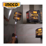 NIVEL LÁSER ROJO DE 2 LÍNEAS AUTONIVELANTE 0-18MM - #HLL156503 - Imagen 2