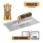 PLANCHA LLANA DENTADA 280x130MM ACERO INOX - #HPTT28138