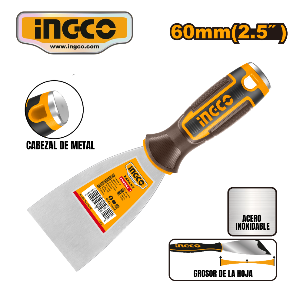 HPUT08060 web ESPÁTULA INOX 2" - #HPUT08060 - Imagen 1