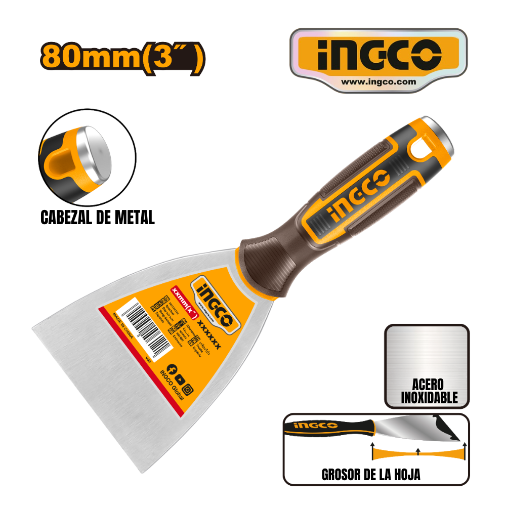 HPUT08080 WEB ESPÁTULA INOX 3" - #HPUT08080 - Imagen 1