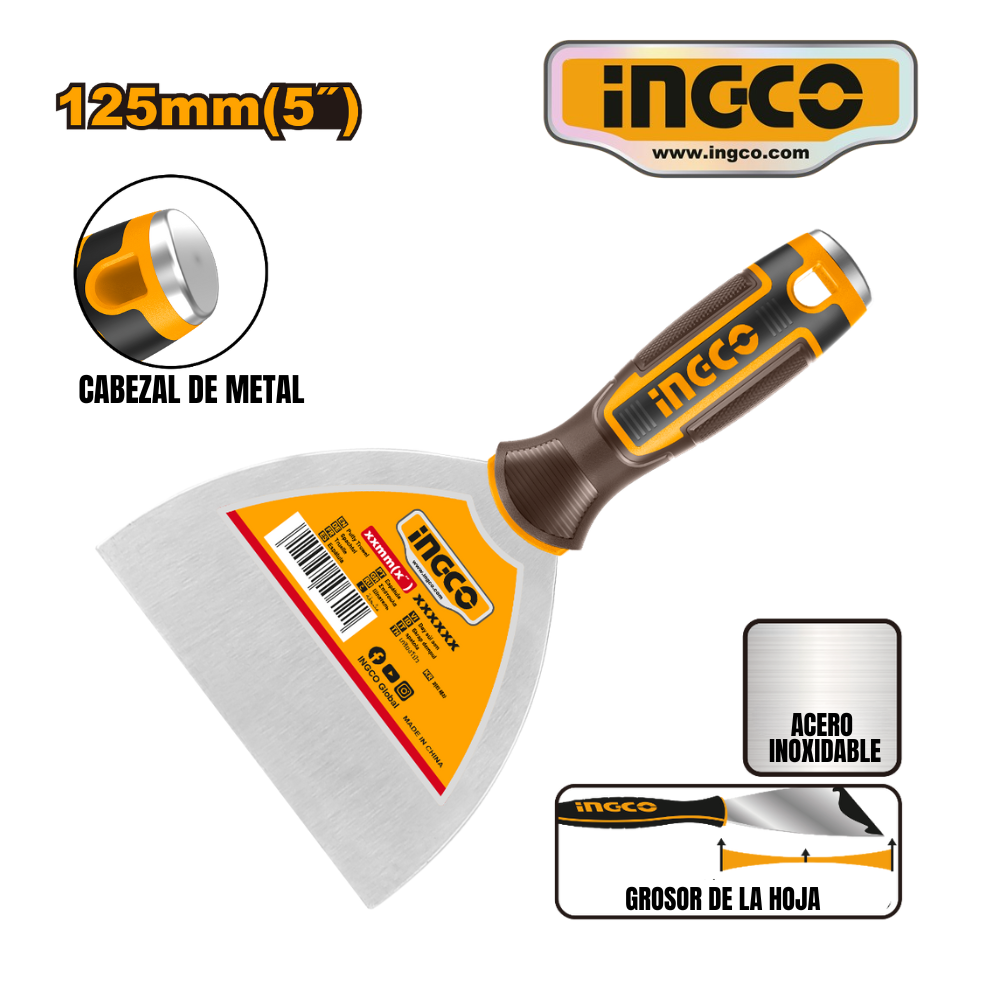 HPUT08125 WEB ESPÁTULA INOX 5" - #HPUT08125 - Imagen 1