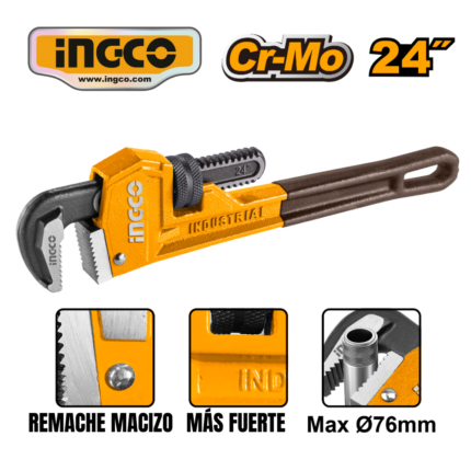 LLAVE STILLSON 24" - #HPW0824