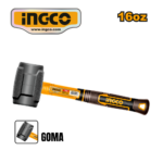 MARTILLO DE GOMA NEGRO 16oz - #HRUH8816