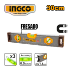 NIVEL DE ALUMINIO MAGNÉTICO PRO 30CM (12") - #HSL38030M