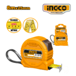 WINCHA MÉTRICA DE ACERO 8Mx25MM - #HSMT39825