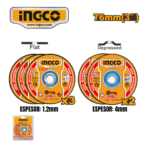 SET 5 DISCOS DE 3" CORTE METAL/ DESBASTE - #MCD303768