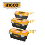 KIT 3 CAJAS PORTA HERRAMIENTAS 14"/17"/20" CON BROCHE DE METAL - #PBXK0302