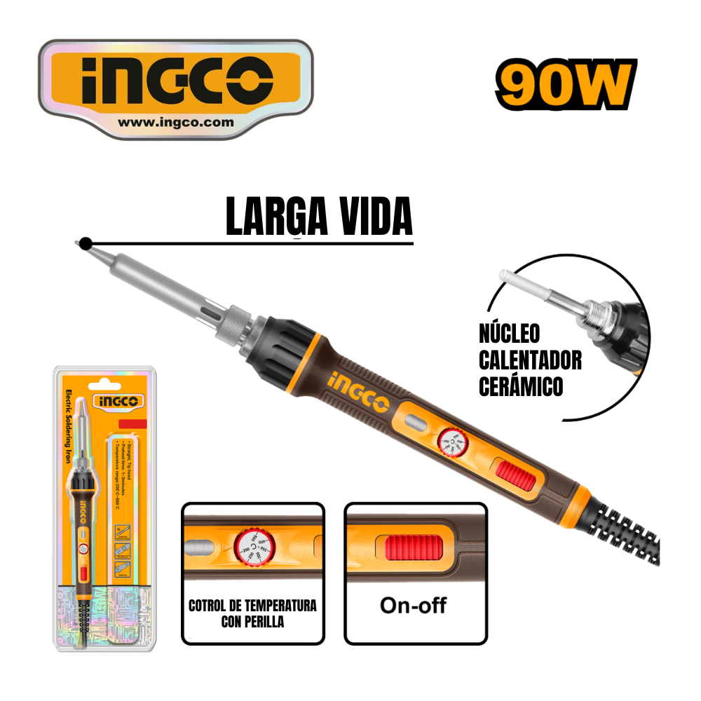 SI01608 web SOLDADOR ELÉCTRICO 90W CON REGULADOR - #SI01608 - Imagen 1