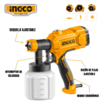 PISTOLA PARA PINTAR ELECTRICA 450W - #SPG3508 - Imagen 2