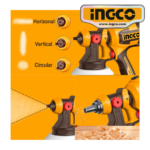 PISTOLA PARA PINTAR Y SOPLADORA DE 530W - #SPG4506 - Imagen 2