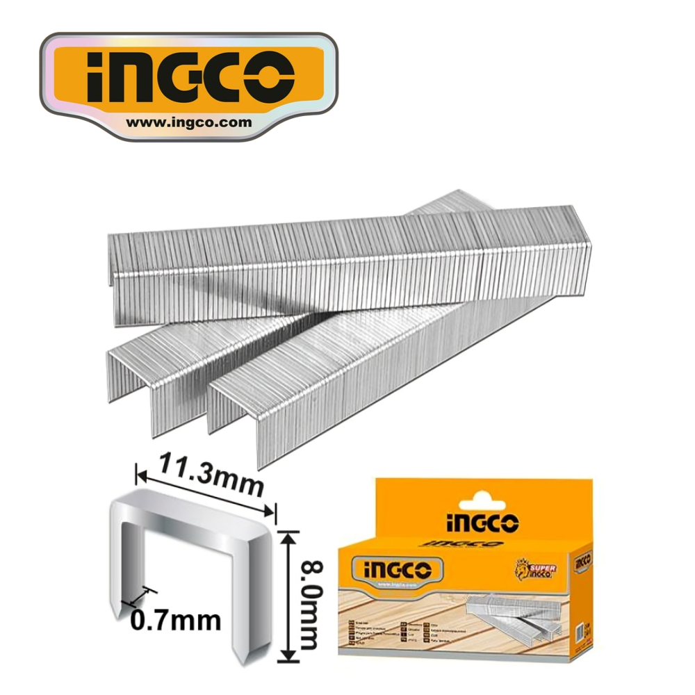 STS0108 GRAPA INDUSTRIAL 8MM (1000PZ) - #STS0108 - Imagen 1